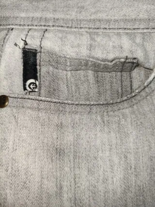 Pantalón Etnies Gris Talla 32x34
