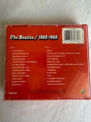 CD The Beatles 1962-1966