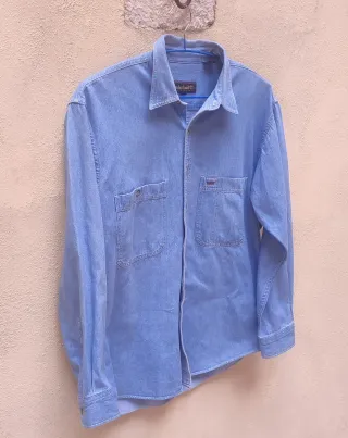 Camicia jeans uomo Timberland vintage