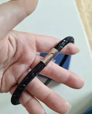 Collar/Pulsera Swarovski Stardust Negro/Plata