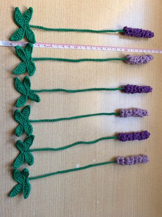 Maracapaginas lavanda crochet decoración libro lee