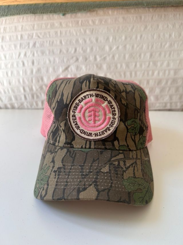 Gorra Element Camuflaje Rosa