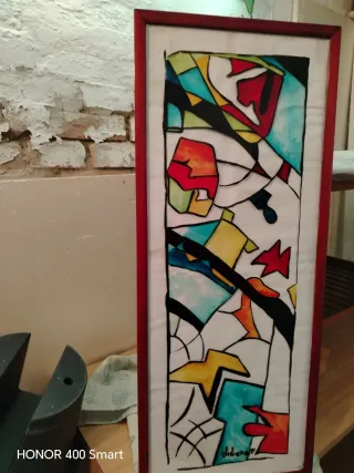 Quadro Vetro Murano Multicolor