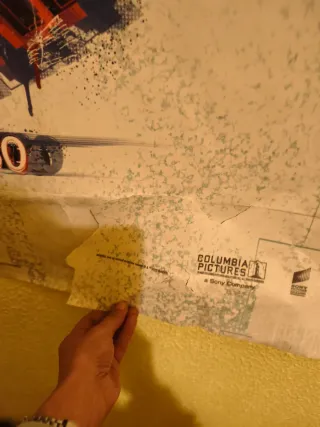 Póster gigante Spiderman Cruzando el Multiverso