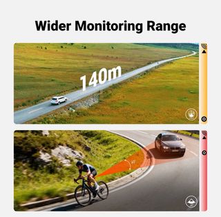 Luz Radar para Bicicleta COOSPO TR70