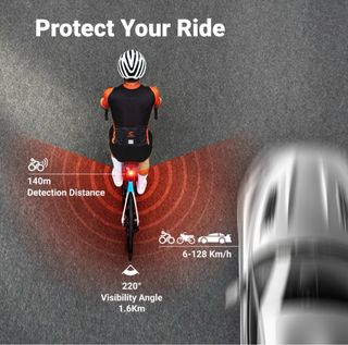 Luz Radar para Bicicleta COOSPO TR70