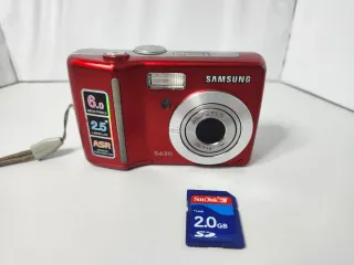 Samsung S630 Fotocamera Digitale Rossa