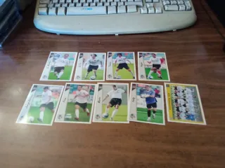 U. D. SALAMANCA.  FICHAS/CROMOS DE 1994/95 a 2011