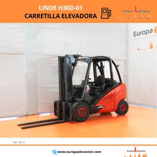CARRETILLA ELEVADORA DIESEL LINDE