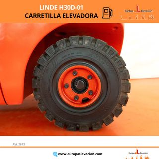 CARRETILLA ELEVADORA DIESEL LINDE