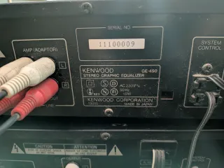 Kenwood GE-450 Equalizzatore Grafico Stereo
