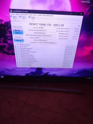 NVMe 1TB Fikwot PCIe 4.0