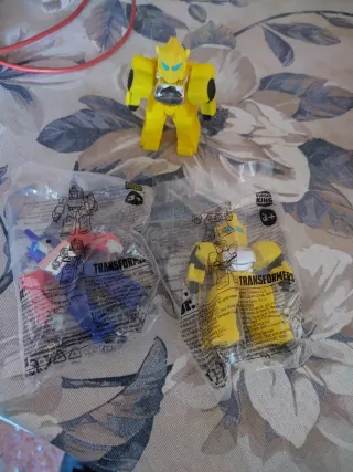 Giocattoli Transformers da Burger King