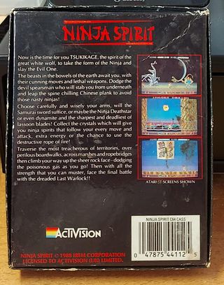 Ninja Spirit C64 Activision Completo