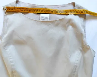 Vestito Nero e Beige Max Mara Taglia M