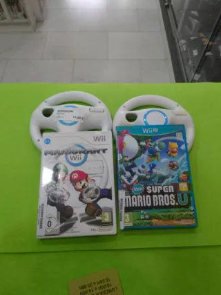Pack Mario Kart Wii y Super Mario Bros. U