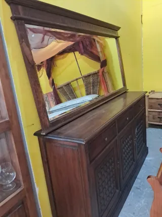 Aparador de madera Mas Espejo