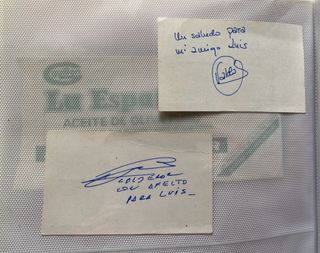 Colección Real Betis Entradas autógrafos 82/85