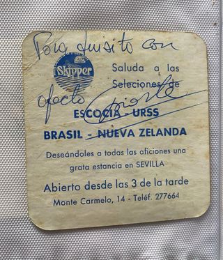 Colección Real Betis Entradas autógrafos 82/85