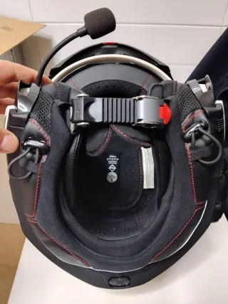 Casco Moto Nolan 100.5 Plus Negro/Blanco