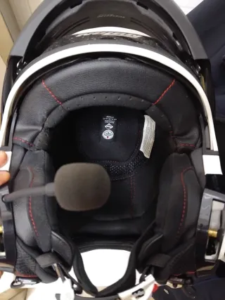 Casco Moto Nolan 100.5 Plus Negro/Blanco