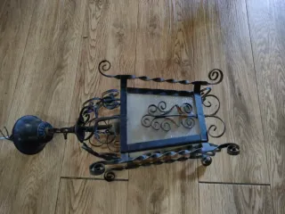 Farol antiguo forja