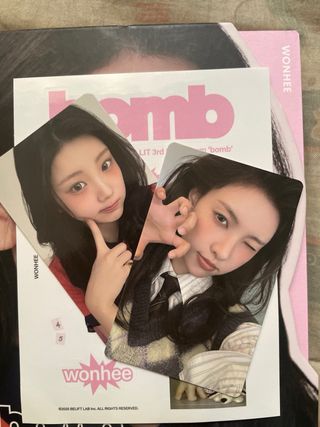 Illit Bomb Ver. Wonhee Álbum Kpop