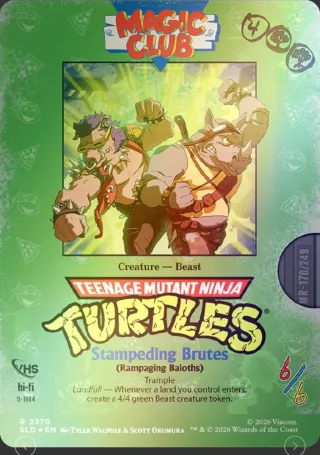 Secret Lair x TMNT – Tubular drops Villains VHS