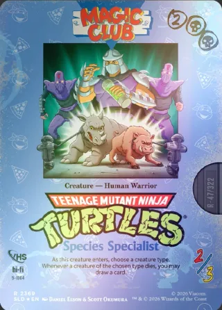 Secret Lair x TMNT – Tubular drops Villains VHS