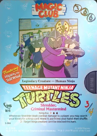 Secret Lair x TMNT – Tubular drops Villains VHS