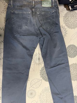 Pantaloni uomo blu