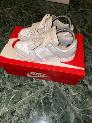 Nike dunk low grigie bianche taglia 38 donna