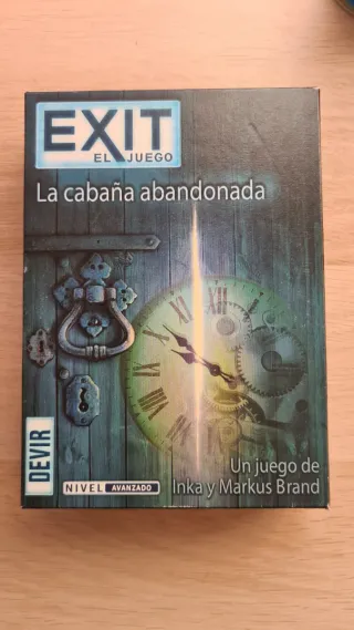 Juego de mesa EXIT La cabaña abandonada