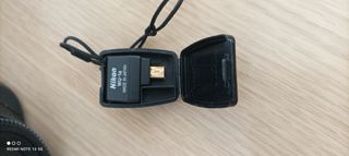 Cámara Nikon D5200 + Objetivo + Adaptador Wu-1a