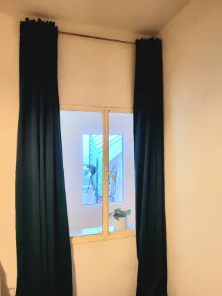 Cortinas IKEA Majgull Verdes
