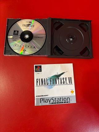 Final Fantasy VII PS1 Platinum PAL