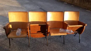 Sedili cinema anno 1952 ditta Sonego -TV.