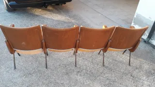 Sedili cinema anno 1952 ditta Sonego -TV.