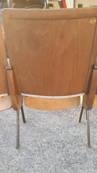 Sedili cinema anno 1952 ditta Sonego -TV.