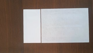 Carta perfumada con dibujo de niña