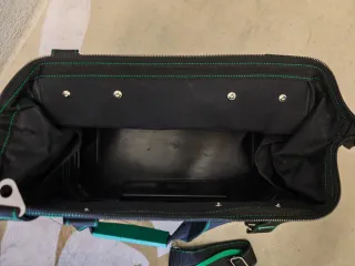 Bolsa de herramientas AIRAJ negra y verde