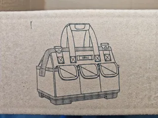 Bolsa de herramientas AIRAJ negra y verde