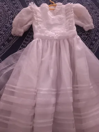 Traje de Comunión Niña Blanco