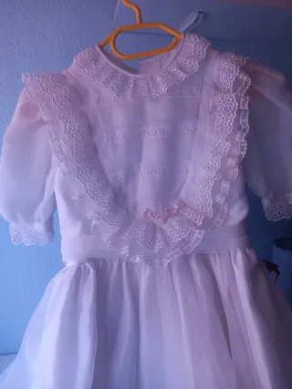 Traje de Comunión Niña Blanco
