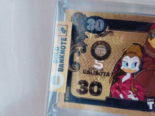 Topolino variant PK Gold banknotes - Disney