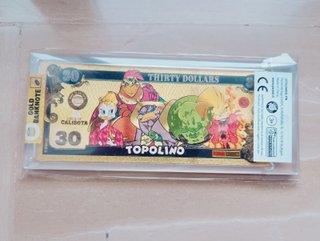 Topolino variant PK Gold banknotes - Disney