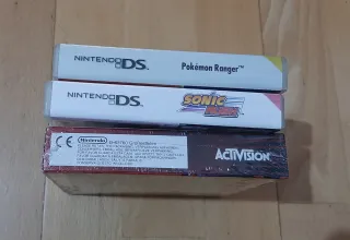 Spiderman, Pokemon Ranger y Sonic Rush reservado