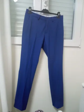 Traje de caballero juvenil azul
