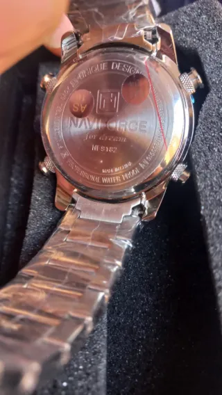 Reloj Naviforce Hombre Azul y Dorado