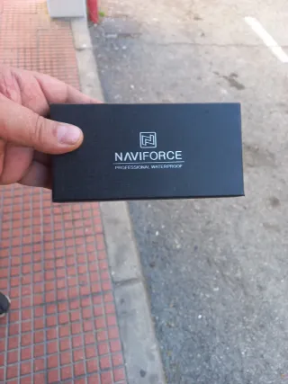 Reloj Naviforce Hombre Azul y Dorado